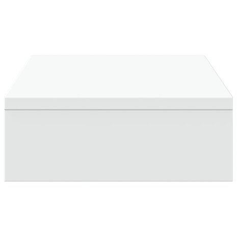 Monitorstandaard 50x27x10 cm bewerkt hout wit 5