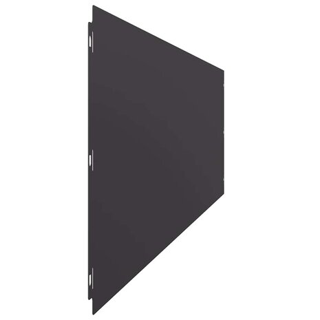 Gazonranden 10 st 25x103 cm koudgewalst staal zwart 5