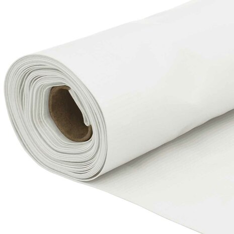 Balkonscherm 500x75 cm PVC wit 5