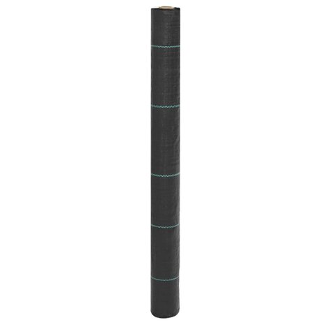Worteldoek 1x10 m polypropeen zwart 1
