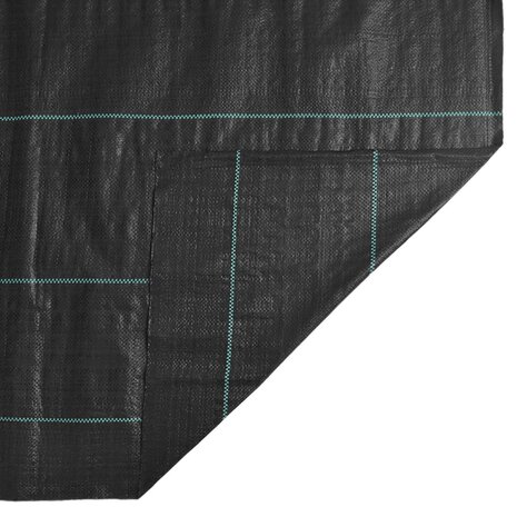 Worteldoek 2x10 m polypropeen zwart 7