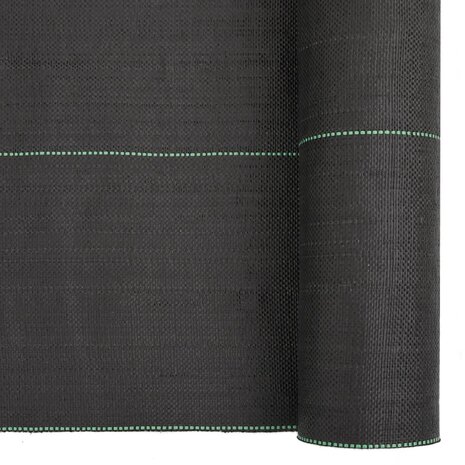 Worteldoek 0,5x10 m polypropeen zwart 6