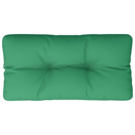 Palletkussen 80x40x12 cm stof groen 2
