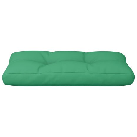 Palletkussen 80x40x12 cm stof groen 5