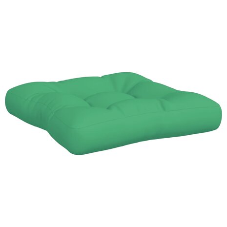 Palletkussens 2 st stof groen 6