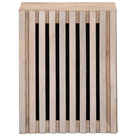Badkamerwandkast 38x34x48 cm massief mangohout 3