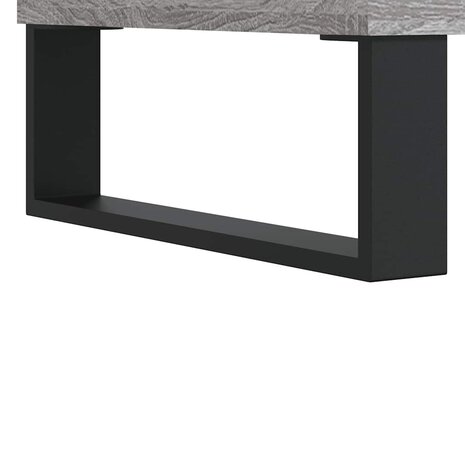 Badkamerkast 58x33x60 cm bewerkt hout grijs sonoma eikenkleurig 9