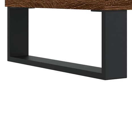 Badkamerkast 58x33x60 cm bewerkt hout bruin eikenkleur 9