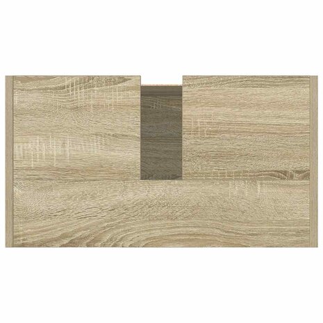 Badkamerkast 58x33x60 cm bewerkt hout sonoma eikenkleurig 7