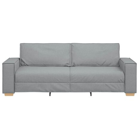 3-zitsbank Lichtgrijs 180 cm Stof 4