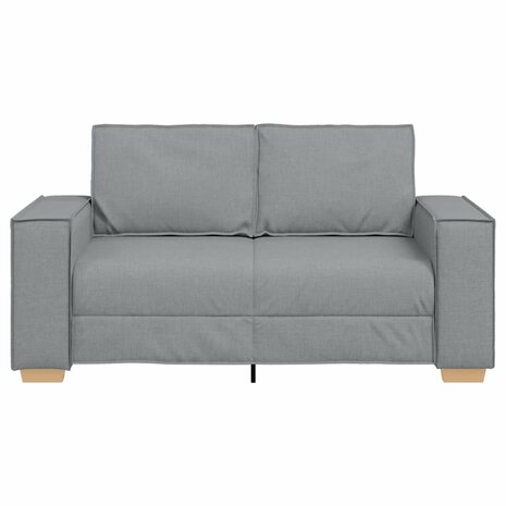 2-zitsbank Lichtgrijs 120 cm Stof 4