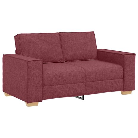 2-zitsbank Wijnrood 120 cm Stof 2