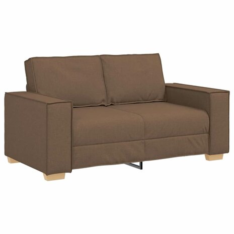 2-zitsbank Bruin 120 cm Stof 2