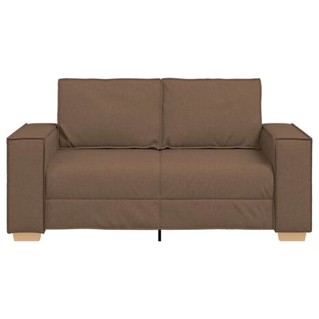 2-zitsbank Bruin 120 cm Stof 4