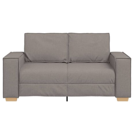 2-zitsbank Taupe 120 cm Stof 4