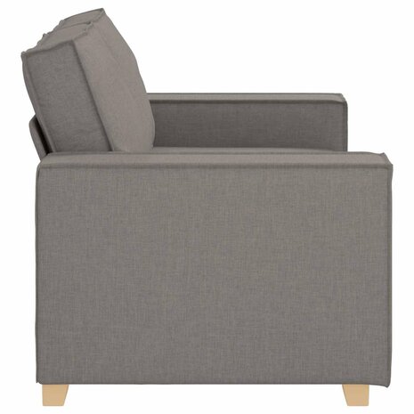2-zitsbank Taupe 120 cm Stof 5