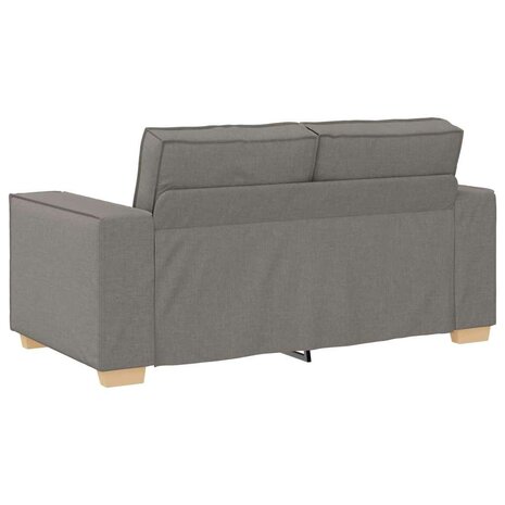 2-zitsbank Taupe 120 cm Stof 6