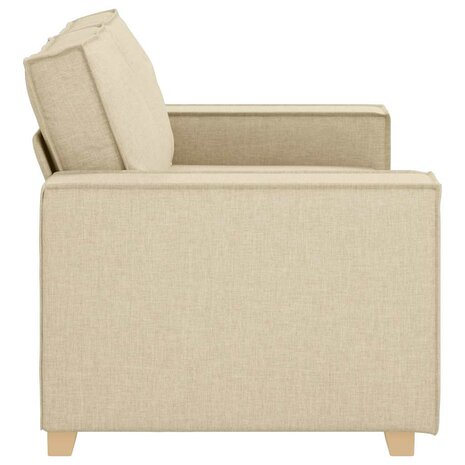2-zitsbank Crème 120 cm Stof 5