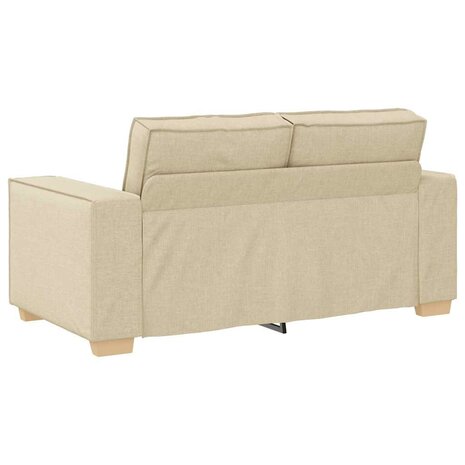 2-zitsbank Crème 120 cm Stof 6