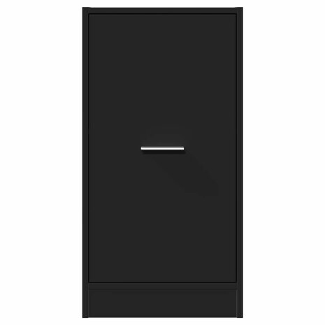 Apothekerskast 40x41x77,5 cm bewerkt hout zwart 5