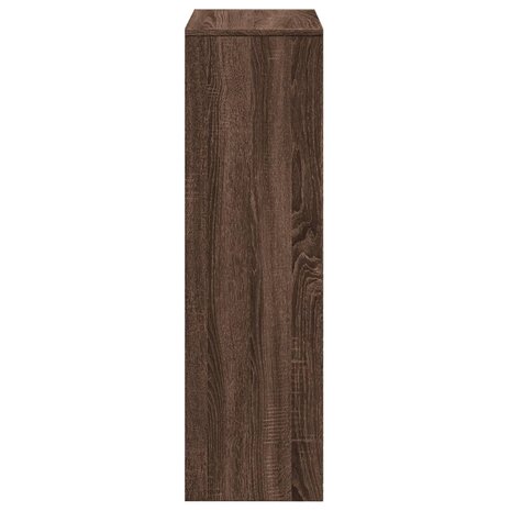 Kamerscherm / boekenkast 3-laags 99x29x99 cm hout bruin eiken 6