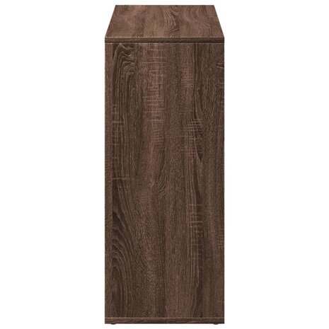 Kamerscherm / boekenkast 69,5x29x69,5 cm hout bruin eikenkleur 6