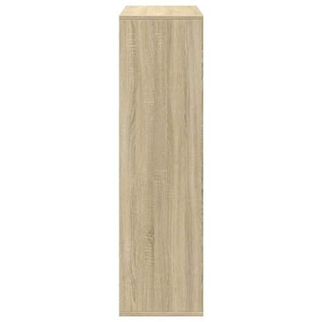 Kamerscherm / boekenkast 69,5x29x103,5 cm hout sonoma eiken 6