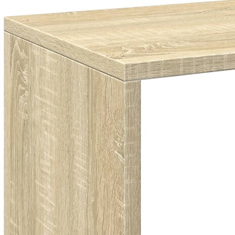 Kamerscherm / boekenkast 69,5x29x103,5 cm hout sonoma eiken 9