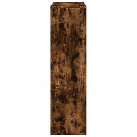 Kamerscherm / boekenkast 69,5x29x103,5 cm hout gerookt eiken 6