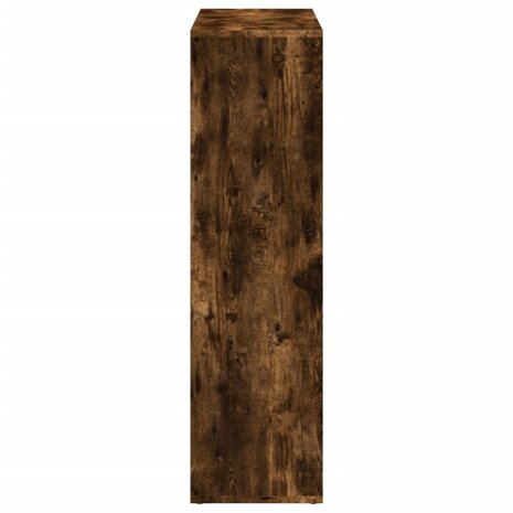 Kamerscherm / boekenkast 102x29x103,5 cm hout gerookt eiken 6