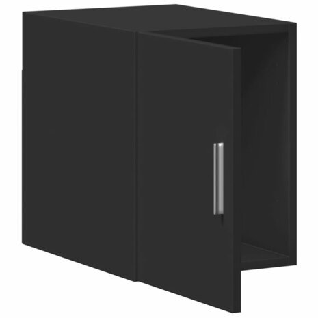 Wandkast 30x42,5x40 cm bewerkt hout zwart 9