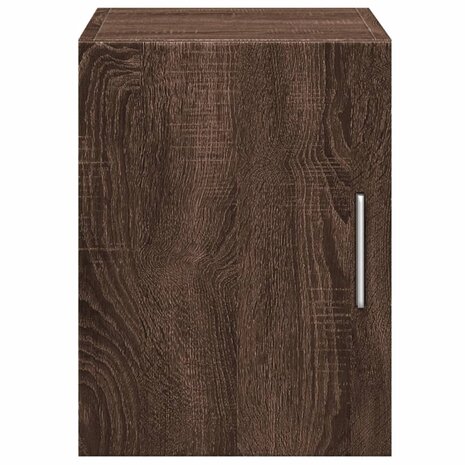 Wandkast 30x42,5x40 cm bewerkt hout bruin eikenkleur 4
