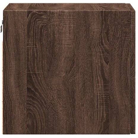 Wandkast 30x42,5x40 cm bewerkt hout bruin eikenkleur 5