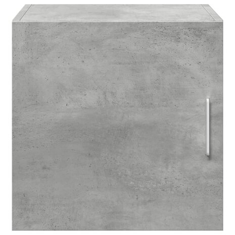 Wandkast 40x42,5x40 cm bewerkt hout betongrijs 4