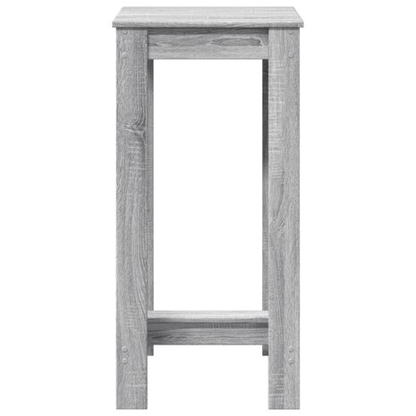 Bartafel 51x50x103,5 cm bewerkt hout grijs sonoma eikenkleurig 4