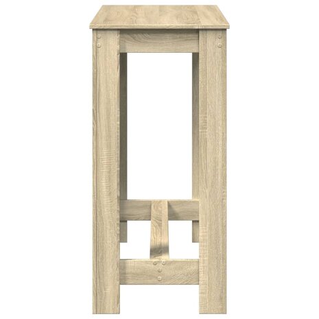 Bartafel 102x50x103,5 cm bewerkt hout sonoma eikenkleurig 5