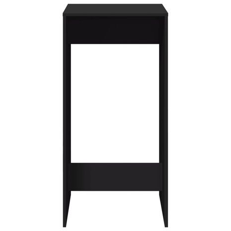 Bartafel 51x50x103,5 cm bewerkt hout zwart 4