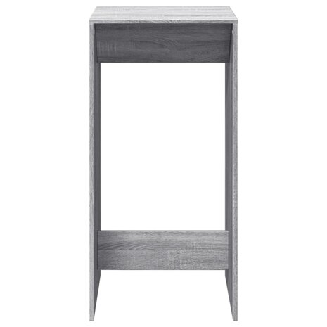 Bartafel 51x50x103,5 cm bewerkt hout grijs sonoma eikenkleurig 4