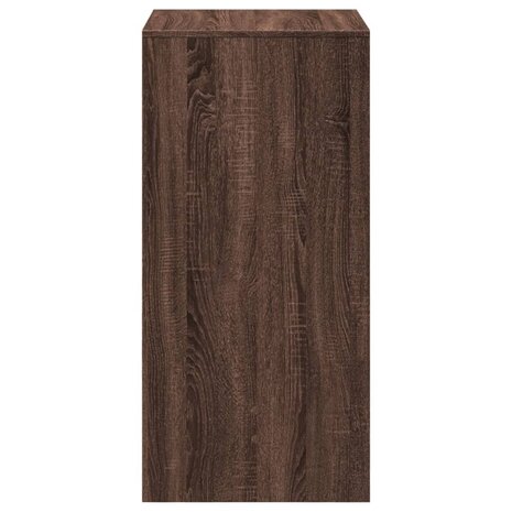 Bartafel 51x50x103,5 cm bewerkt hout bruin eikenkleurig 5