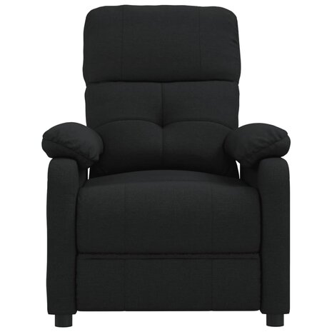 Massagestoel stof zwart 3