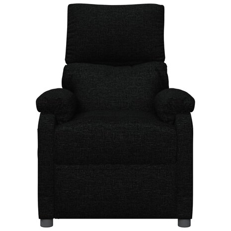 Massagestoel stof zwart 3
