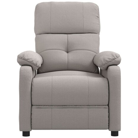 Massagestoel stof taupe 3
