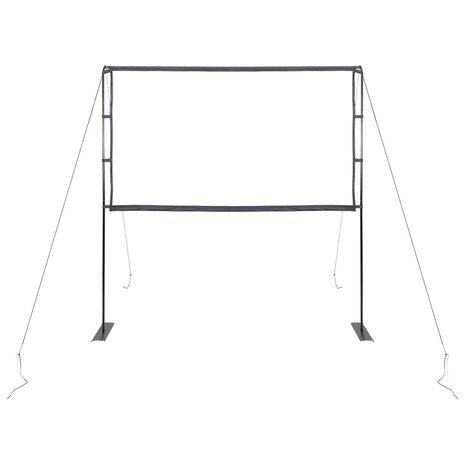 Projectiescherm met statieven 100 inch 16:9 3