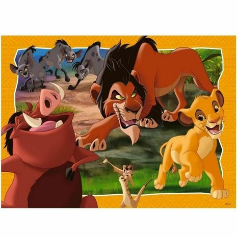 Puzzel Ravensburger lion king 200 Onderdelen (1 Stuks) 1