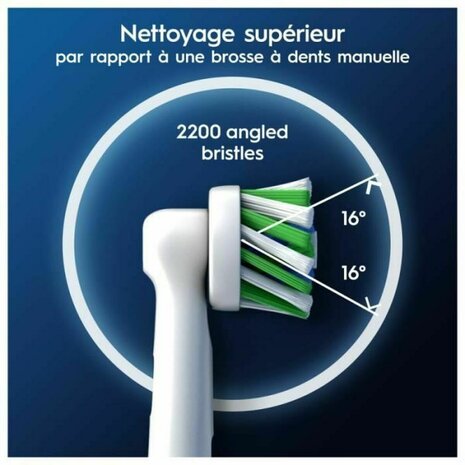Opzetborstel Oral-B Pro Cross action 3 Onderdelen 3