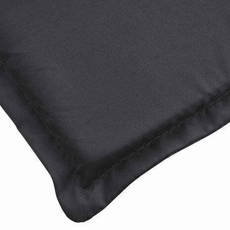 Ligbedkussen 180x60x4 cm oxford stof zwart 6