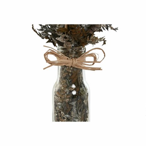 Decoratieve plant Home ESPRIT Kristal Bloem 11 x 11 x 40 cm (3 Stuks) 3