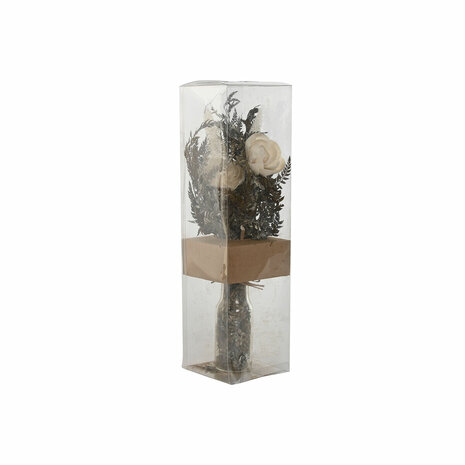 Decoratieve plant Home ESPRIT Kristal Bloem 11 x 11 x 40 cm (3 Stuks) 4
