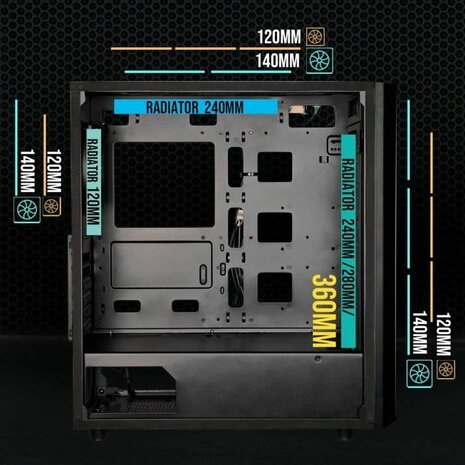 ATX Semi-toren BehuizingBitFenix 3