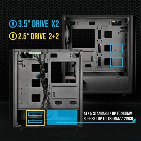ATX Semi-toren BehuizingBitFenix 5